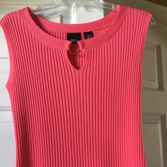 RGL New York Pink Sleeveless Top - Picture 1 of 2